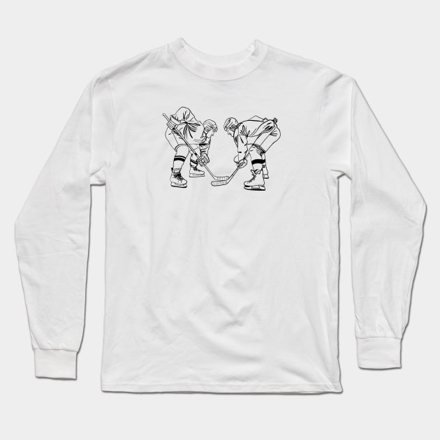 Face-off Long Sleeve T-Shirt by sibosssr